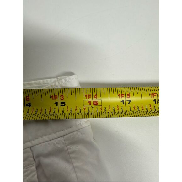 Original Penguin White Flat Front Slim Fit Cotton Shorts Men’s Size 30 See Notes - Picture 4 of 16
